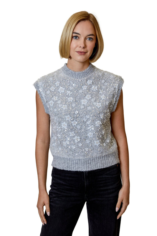 Hinkley Sweater in Gray - The South Apparel