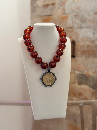 Antique Coin Necklace