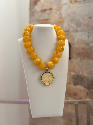 Antique Coin Necklace