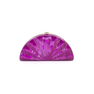 Jacki Clutch in Fuchsia - The South Apparel