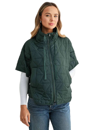 Jamal Poncho Puffer Jacket - The South Apparel