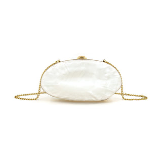 Jennifer Evening Bag in Cream - The South Apparel