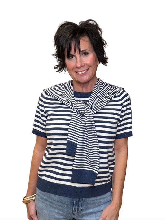 Joan Striped Sweater - The South Apparel