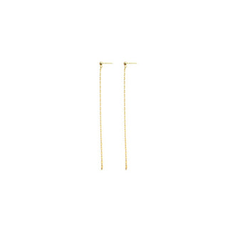 Linear Chain Earrings - The South Apparel