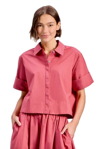 Livro Club Top in Cinnabar - The South Apparel