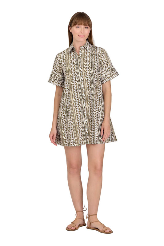 Livro Dock Dress in Driftwood - The South Apparel