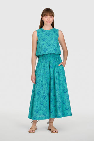 Livro Pavilion Skirt in Shells - The South Apparel