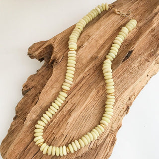 Long Clay Heishi Necklace - The South Apparel