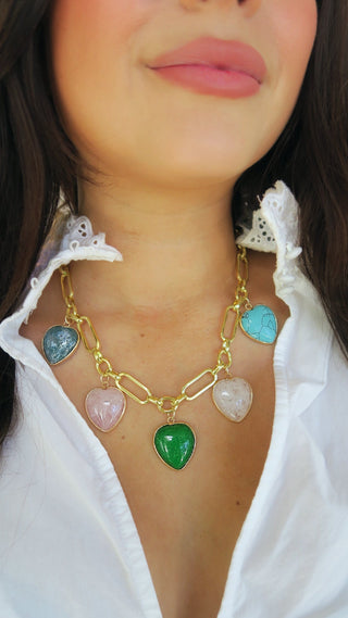 Lovers Lane Charm Necklace - The South Apparel