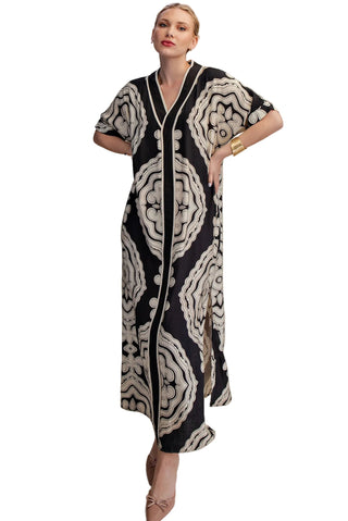 Mandala Caftan Maxi Dress - The South Apparel