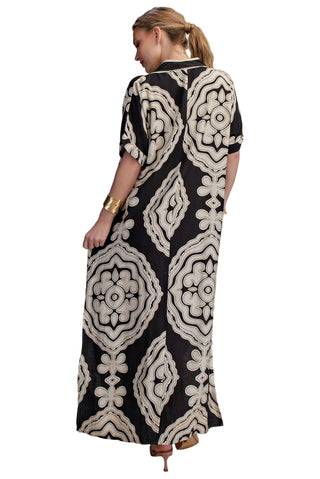Mandala Caftan Maxi Dress - The South Apparel