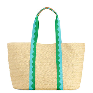 Marbella Tote in Green - The South Apparel