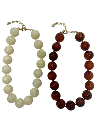 Marble Ball Necklace - The South Apparel