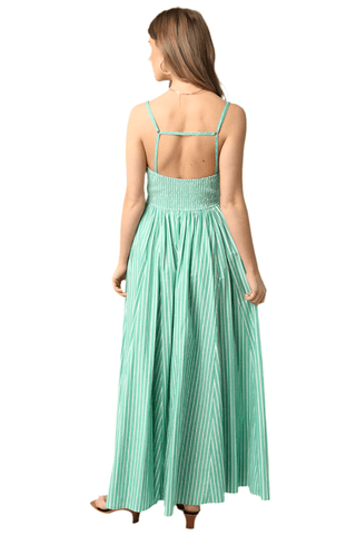 Melanie Stripe Maxi Dress - The South Apparel