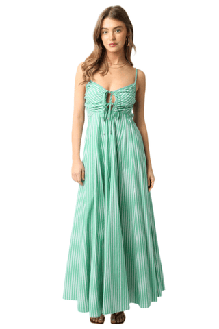 Melanie Stripe Maxi Dress - The South Apparel