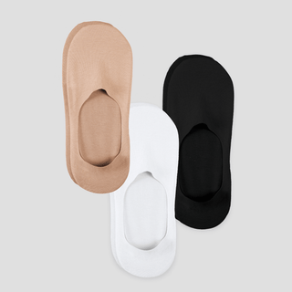 Mid-Cut No Show Socks, 3 Pack, Multi-Color - The South Apparel