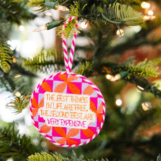 Needlepoint Icon Christmas Ornament - The South Apparel
