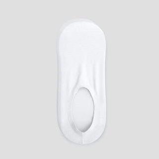 No Show Socks 3-Pack, Medium, White - The South Apparel