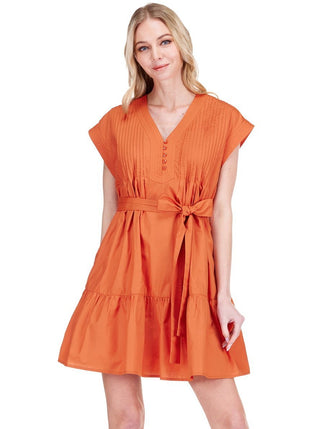 Orange Bora Dress - The South Apparel