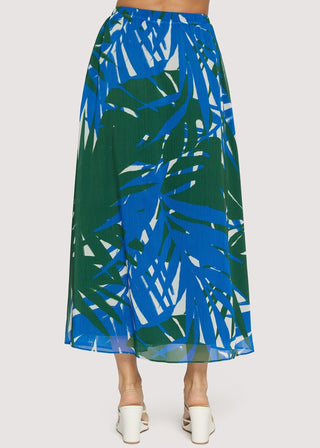 Palazzo Palm Maxi Skirt - The South Apparel