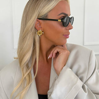 Pearl Coin Earrings - The South Apparel