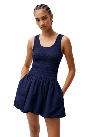 Pistola Ilona Bubble Hem Dress in Peacoat - The South Apparel