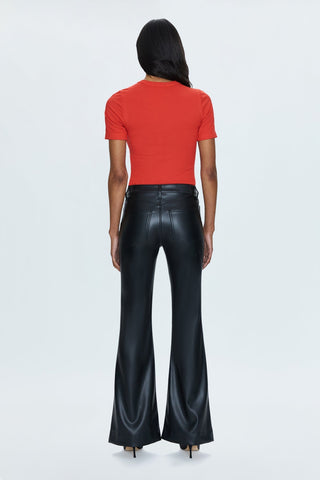 Pistola Kinsley Mid Rise Ultra Flare in Slate Black - The South Apparel