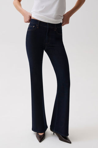 Pistola Kinsley Ultra Flare Jeans, Night Flight - The South Apparel