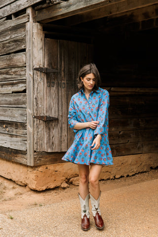 Polly Dress, Woodbine - The South Apparel