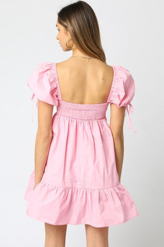 Presley Dress in Pink - The South Apparel