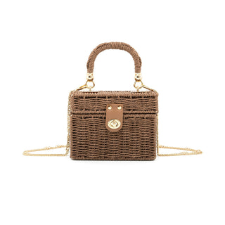 Rattan Train Case - The South Apparel