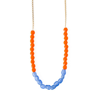 Recycled African Glass & Mixed Bead Necklace - The South Apparel