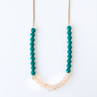 Recycled African Glass & Mixed Bead Necklace - The South Apparel