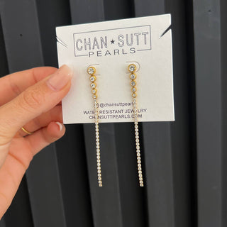 Rhinestone Earring - The South Apparel
