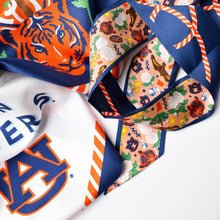 Saturday Silks Auburn Tigers Twilly Scarf - The South Apparel