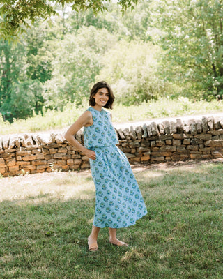 Scout Skirt in Orchid Sprigs - The South Apparel