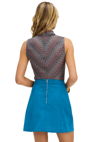 Scout Tank, Rainbow Zigzag Knit - The South Apparel