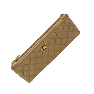 Sleek Stash Go To Case in Nude/Gold - The South Apparel