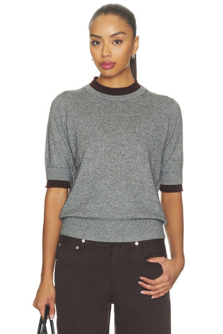 Sloane Crew Neck Sweater, Grey - The South Apparel