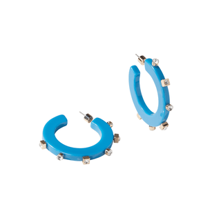 Small City Girl Jewel Hoop - The South Apparel