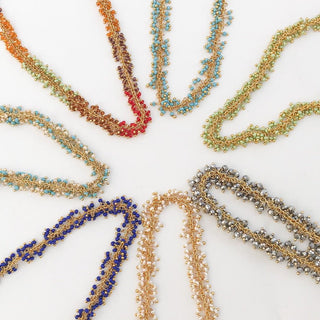 Small Cluster Rosary Necklace - The South Apparel