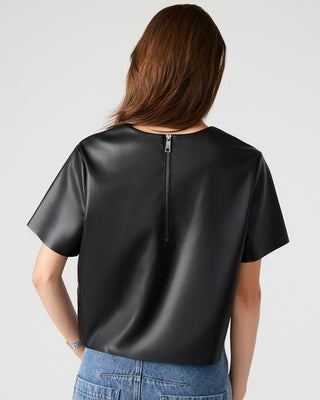 Steve Madden Ezra Top in Black - The South Apparel