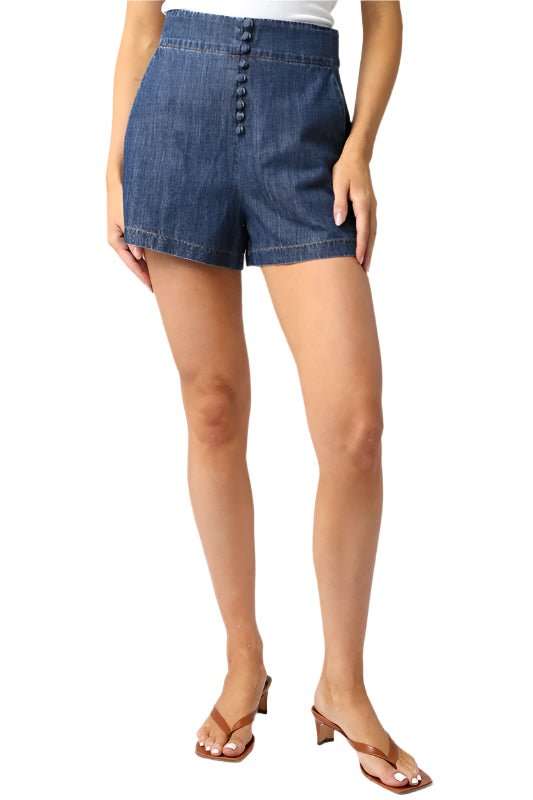 Stevie Denim Shorts - The South Apparel