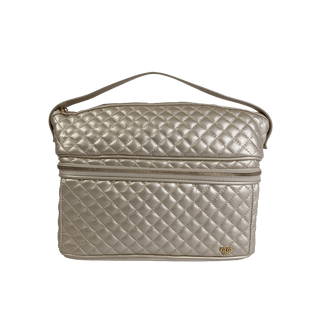 Stylist Travel Bag in Pearl Quilted - The South Apparel