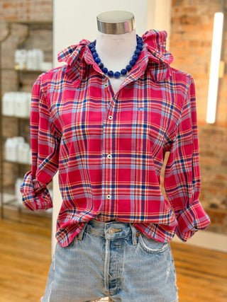 Tailored Frill Vintage Button-Up, Small/Medium - The South Apparel