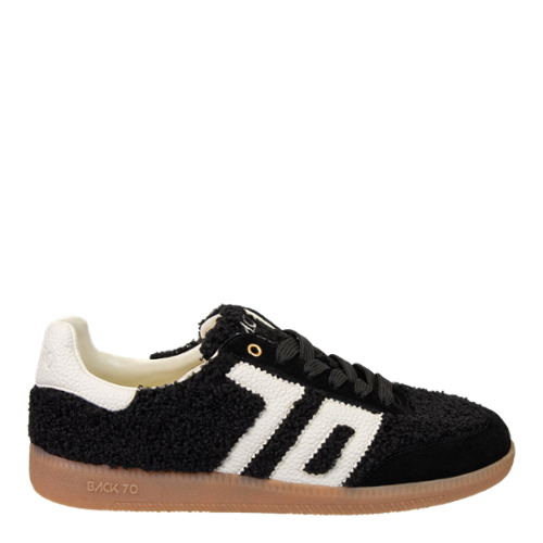 Back 70 Teddy Sneakers in Black/White