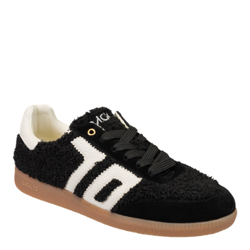Back 70 Teddy Sneakers in Black/White