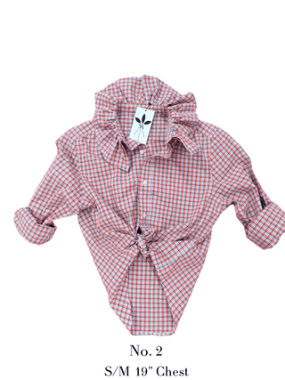 The Tailored Frill Vintage Button Up - The South Apparel