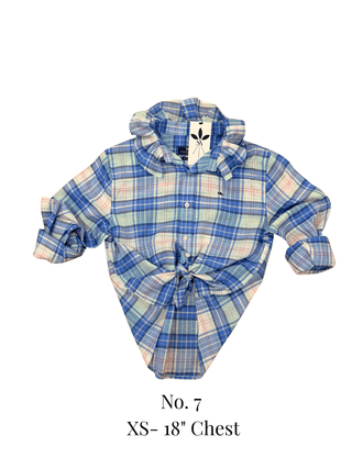 The Tailored Frill Vintage Button Up - The South Apparel