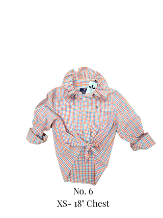 The Tailored Frill Vintage Button Up - The South Apparel